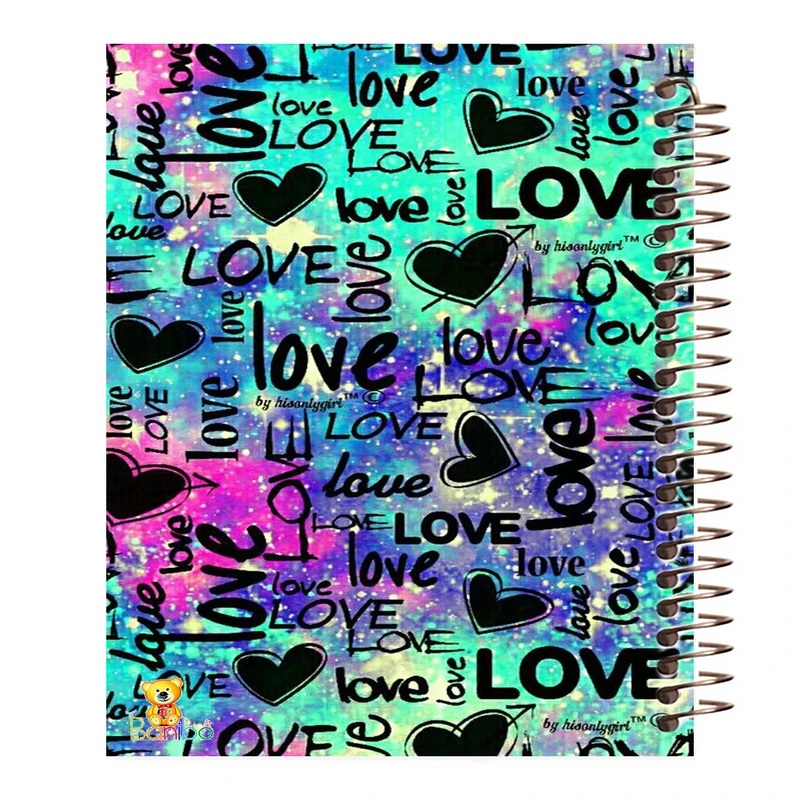 دفتر مشق 100 برگ بانیبو طرح  لاو کد 230