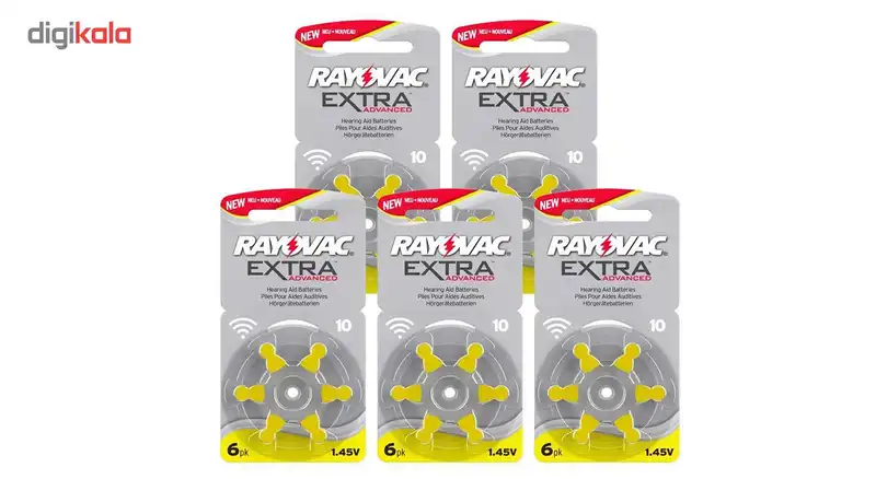 باتری سمعک ریوواک سایز 10 بسته 30 عددی
