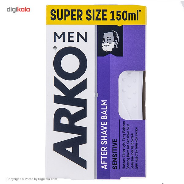 بالم افتر شیو آرکو من مدل Sensitive حجم 150 میلی لیتر