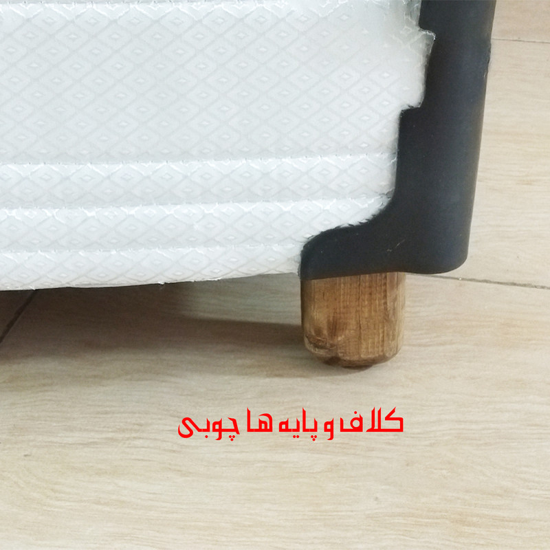 تختخواب یکنفره خوشخواب مدل باکس سایز 100×200 سانتی متر