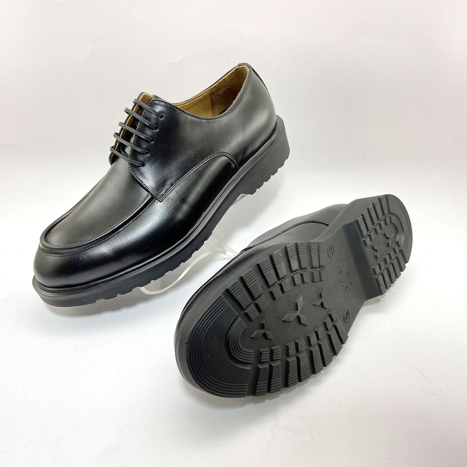 کفش مردانه کرمانی مدل چرم دستدوز کد 1069 رنگ مشکی - - 5