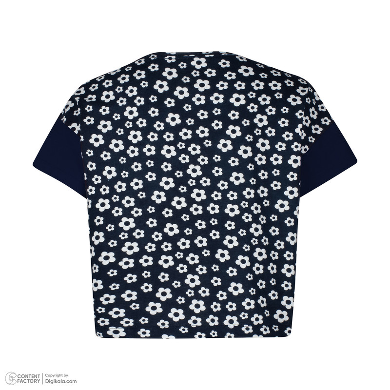 ست تی شرت آستین کوتاه و شلوارک زنانه ناربن مدل 15211088