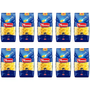 ماکارونی فرمی یال اسبی مانا -500 گرم بسته 10 عددی