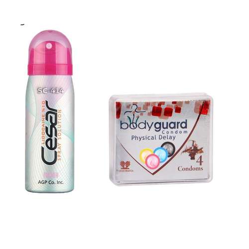 اسپری تاخیری سزار مدل SILVER کدSC414-B603