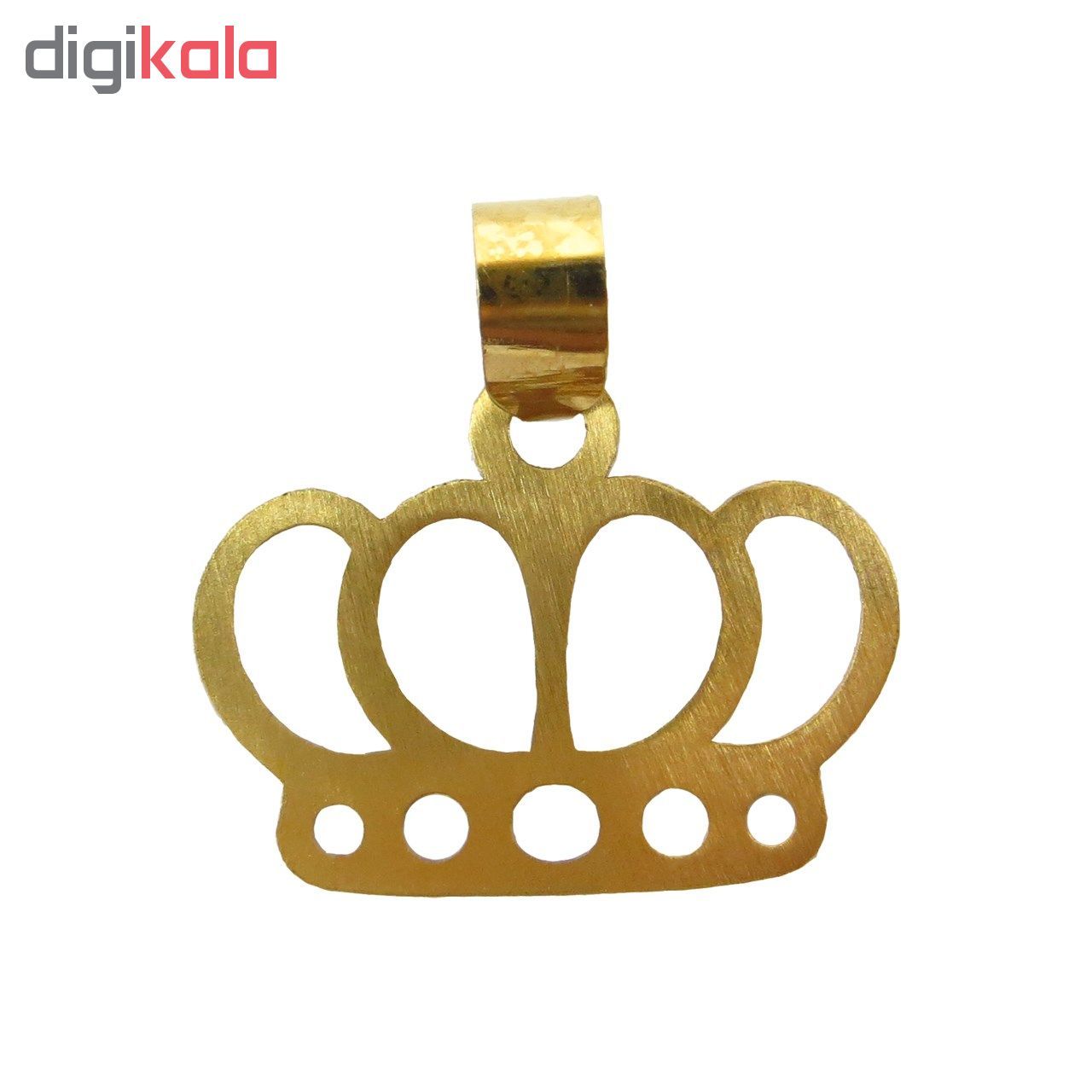 آویز گردنبند طلا 18عیار آریاگلد مدل R184 -  - 2