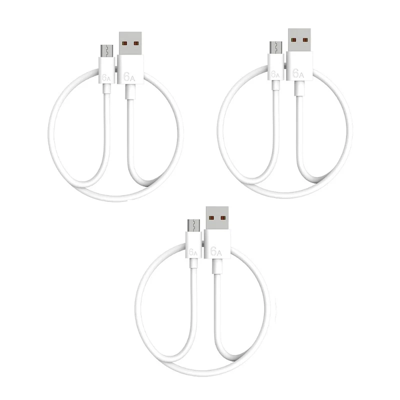 کابل تبدیل USB به microUSB ساساتیری مدل S-80T طول 1 متر بسته سه عددی