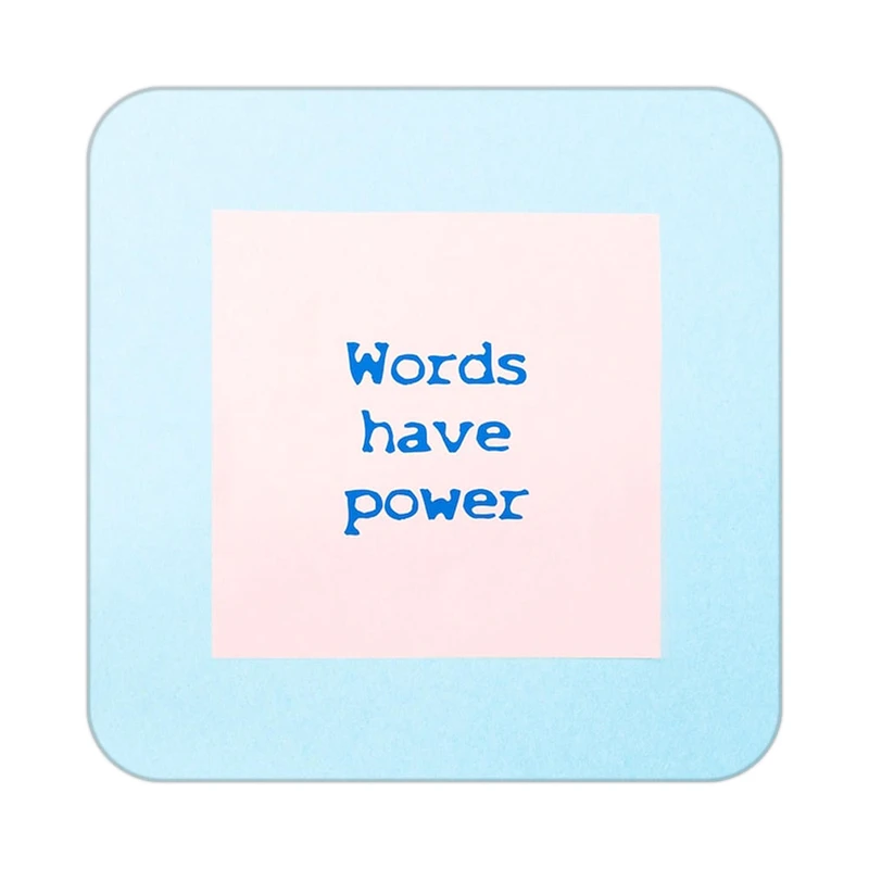 زیر لیوانی کاکتی طرح جملات انگیزشی و مثبت مدل mp24966