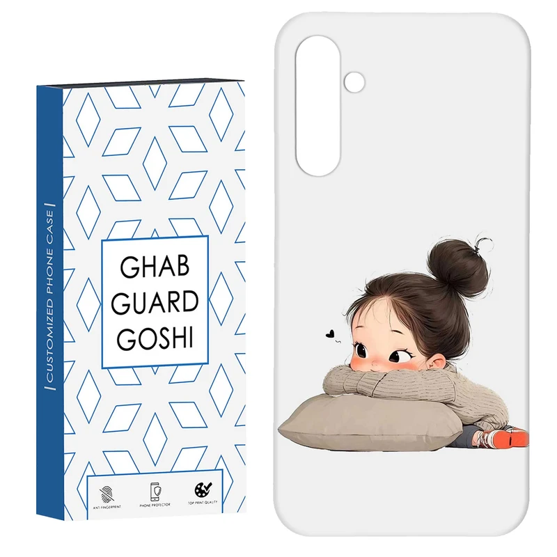 کاور قاب گارد گوشی طرح دختر ملوس کد Dimo-954 مناسب برای گوشی موبایل سامسونگ Galaxy S23 Fe