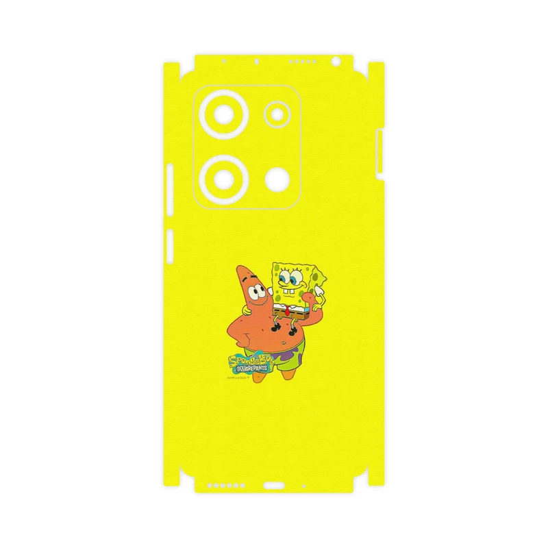 برچسب پوششی ماهوت مدل SpongeBob SquarePants-FullSkin مناسب برای گوشی موبایل شیائومی Redmi Note 14S