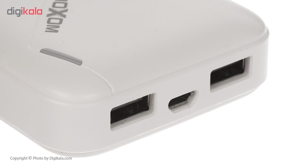 شارژر همراه موکسوم مدل MCK-006 ظرفیت 5500 میلی آمپر ساعت