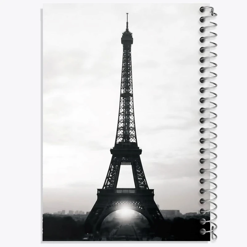 دفتر لیست خرید 50 برگ خندالو طرح برج ایفل کد 20756