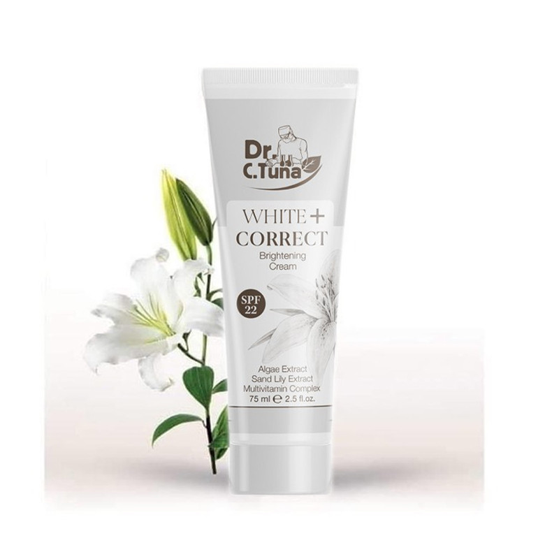 کرم ضد لک دکتر جی تونا مدل WHITE CORRECT حجم 75 میلی لیتر