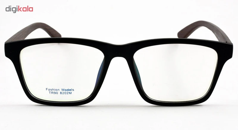 عکس شماره 2 : فریم عینک طبی مدل tr90 8202m matte black
