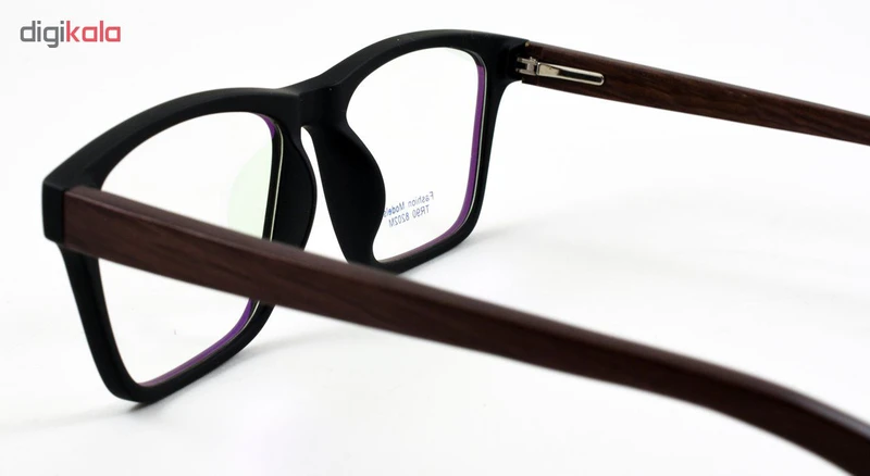 عکس شماره 5 : فریم عینک طبی مدل tr90 8202m matte black