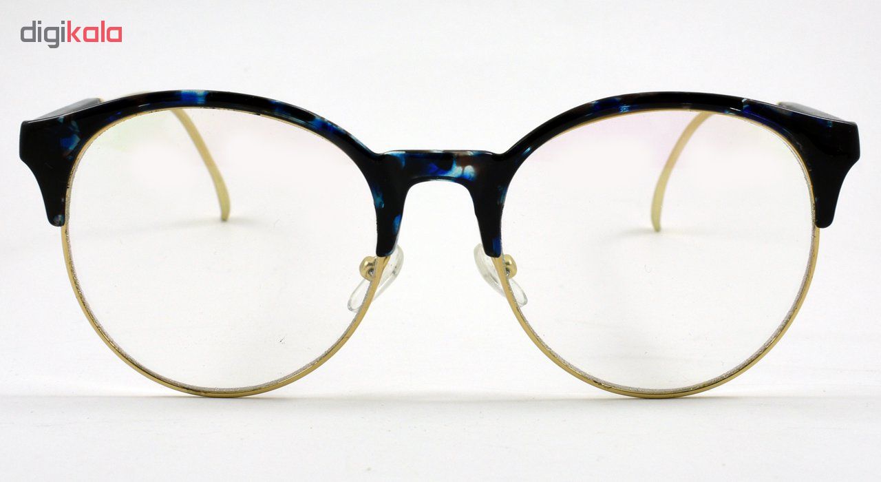 فریم عینک طبی مدل Tr90 High Light Blue Pattern