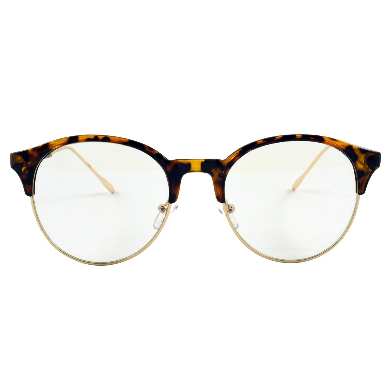 فریم عینک طبی مدل Golden Round Leopard