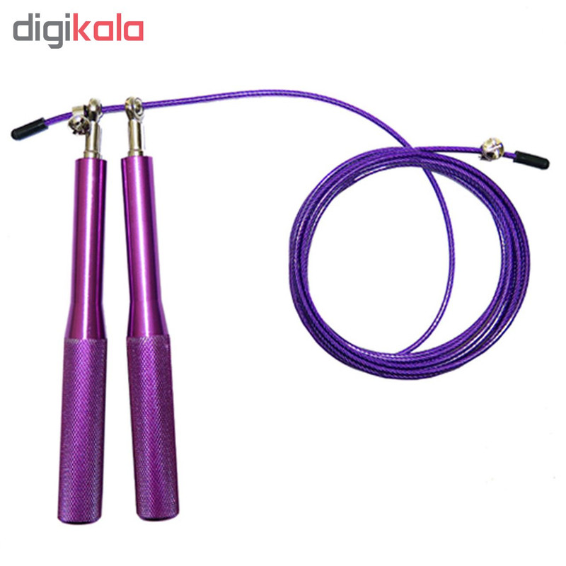 طناب ورزشی مدل 4 Speed Rope Fitness به همراه دستبند پاور بالانس