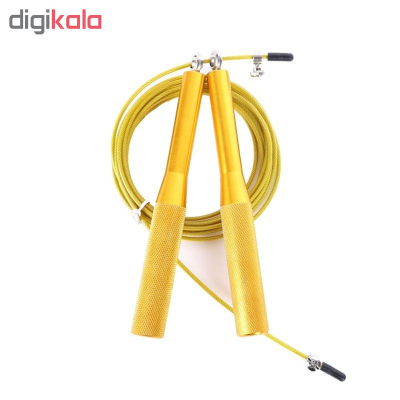 طناب ورزشی مدل 4 Speed Rope Fitness به همراه دستبند پاور بالانس