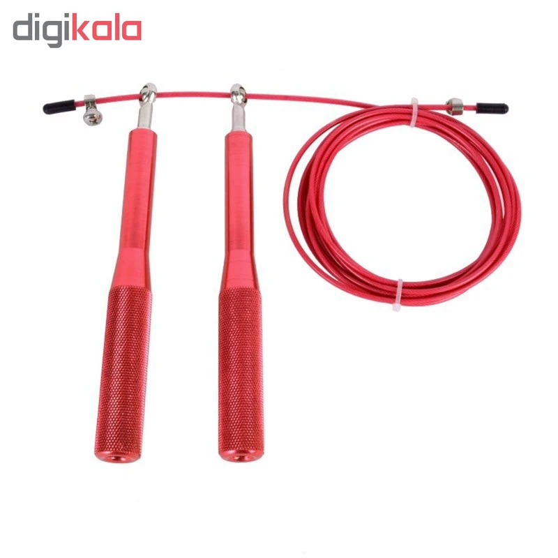 عکس شماره 6 : طناب ورزشی مدل 8 speed rope fitness به همراه دستبند پاور بالانس