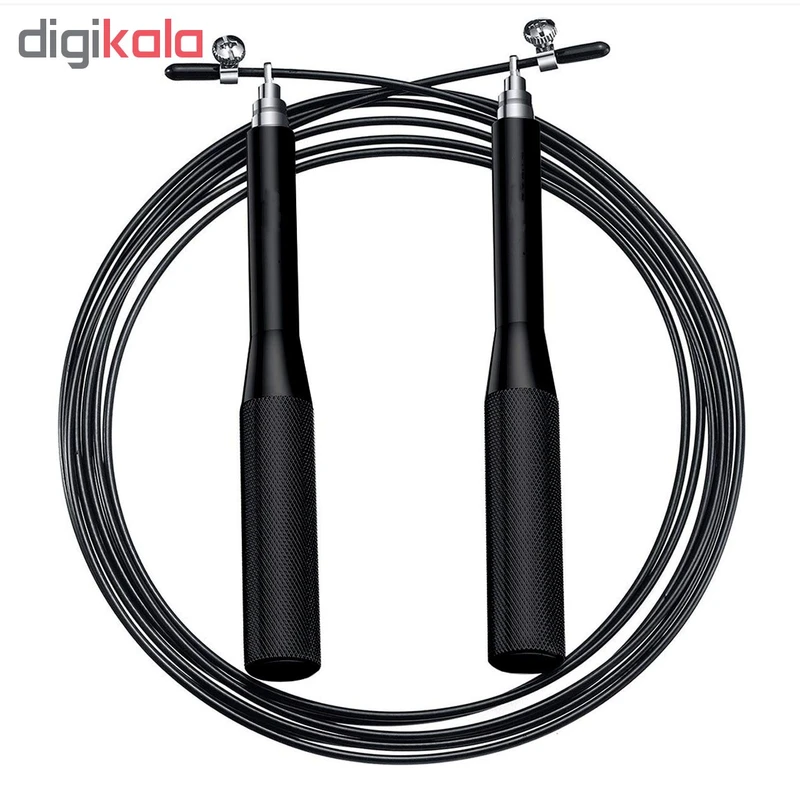 عکس شماره 9 : طناب ورزشی مدل 8 speed rope fitness به همراه دستبند پاور بالانس