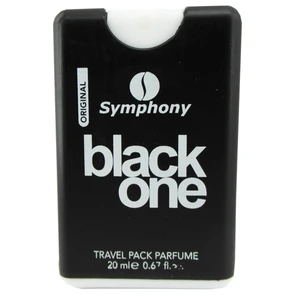 عطر جیبی مردانه سیمفونی مدل Black One حجم 20 میلی لیتر