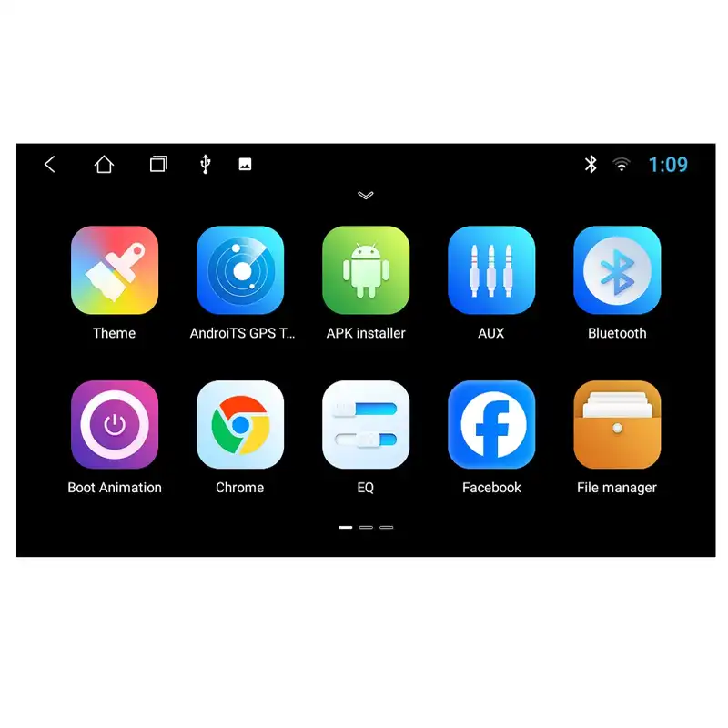 پخش کننده تصویری خودرو ووکس مدل SAMAND C200PRO مناسب برای سمند
