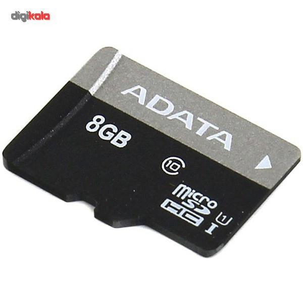 کارت حافظه microSDHC ای دیتا مدل Premier کلاس 10 استاندارد UHS-I U1 سرعت 50MBps ظرفیت 8 گیگابایت