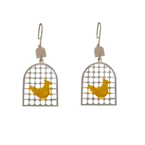 گوشواره طلا18 عیار  مدل GO4004