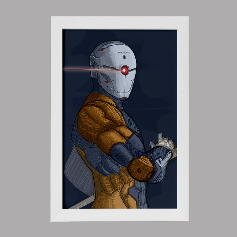 تابلو خندالو مدل بازی متال گیر (Metal Gear) کد 33177