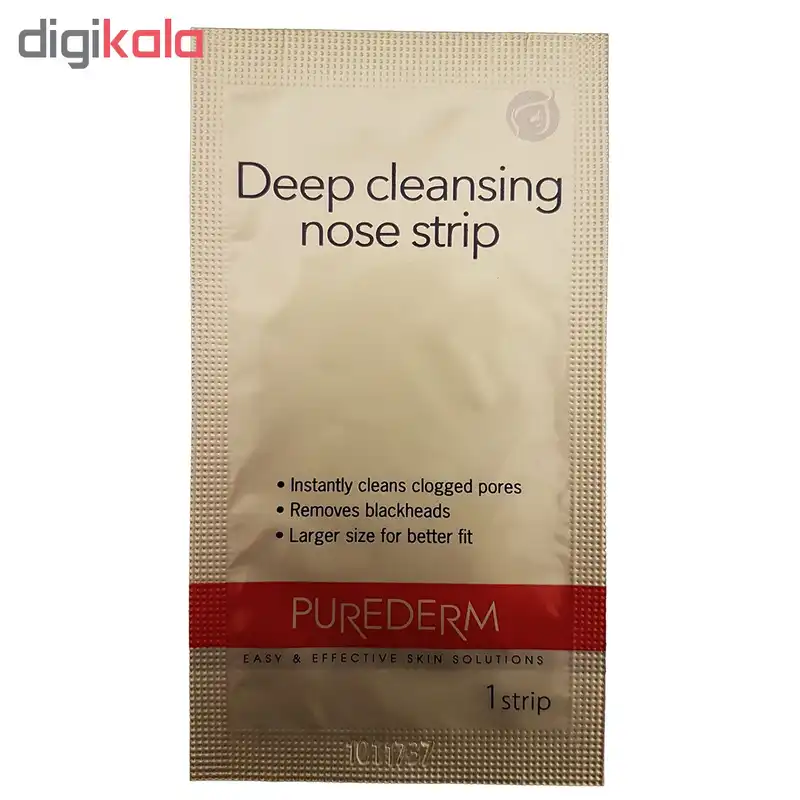 چسب‌ پاک کننده بینی پیوردرم مدل Deep Cleansing بسته 3 عددی