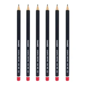 مداد مشکی فلامینگو مدل GENERAL WRITING کد 2300 بسته 6 عددی