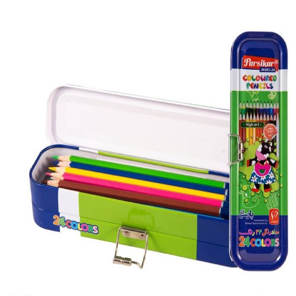 مداد رنگی 24 رنگ پارسی کار مدل JM-865-24