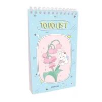 دفتر برنامه ریزی 80 برگ پیتیکو مدل تو دو لیست طرح خرگوش کد 01