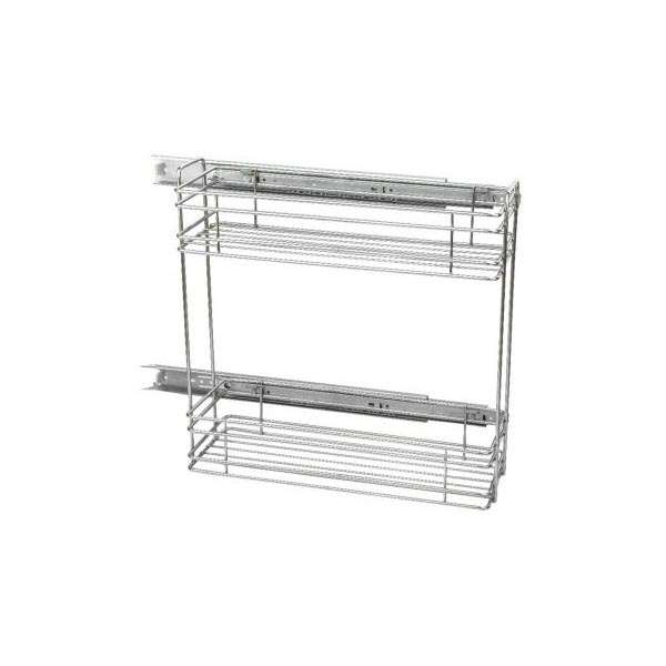 سبد سوپری کابینت مدل بغل ریل استیل ایکس یونیت 25