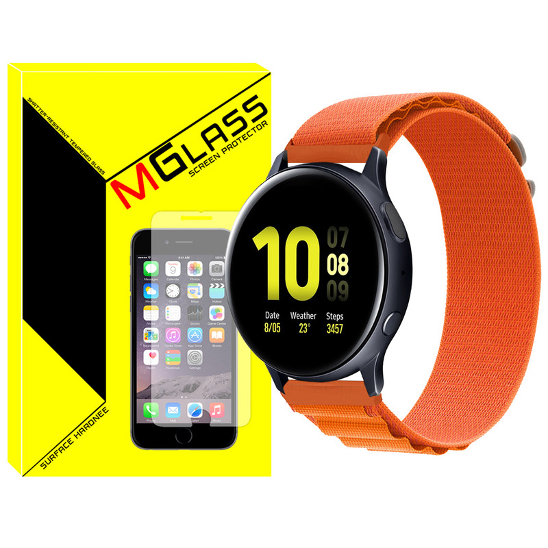 بند ام گلس مدل Loop Alpine مناسب برای ساعت هوشمند سامسونگ Galaxy Watch Active 2 44mm