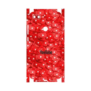 MAHOOT Youtube-FullSkin Cover Sticker for Xiaomi Mi 8 Lite