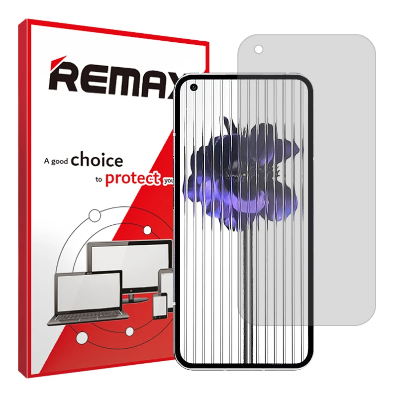 محافظ صفحه نمایش شفاف ریمکس مدل Resistant مناسب برای گوشی موبایل ناتینگ فون 1