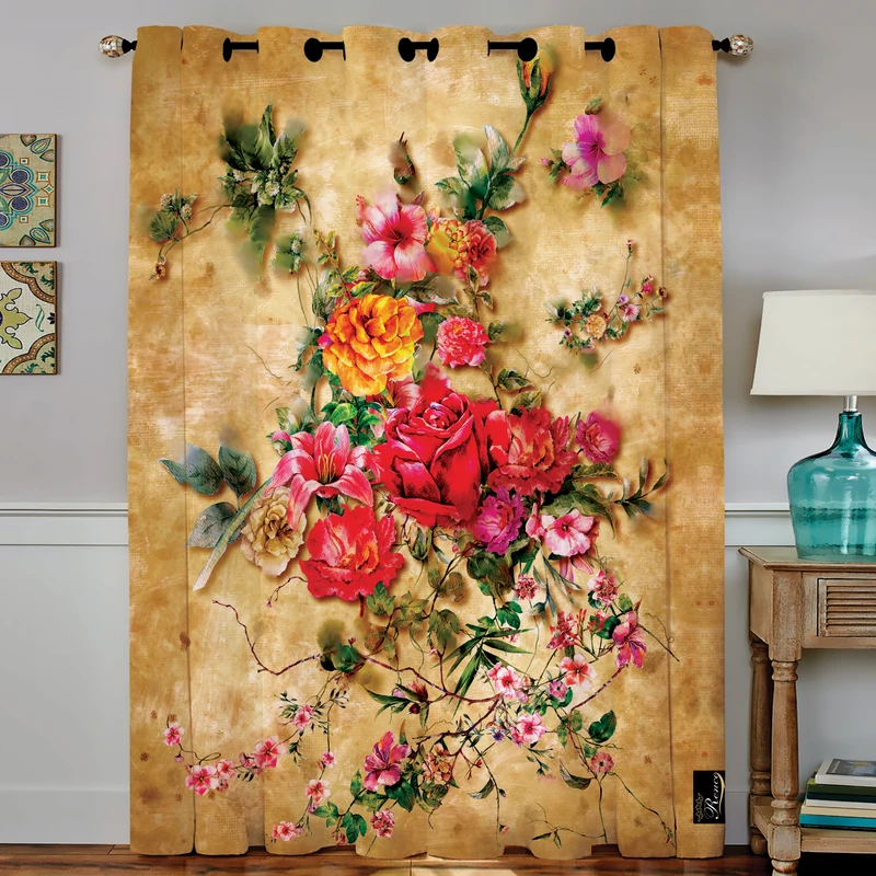 پرده مدل C4-50825 سایز 190x140 سانتی متر