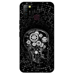 Megafone Human Robot 7428 Cover For Infinix Hot 10 Lite