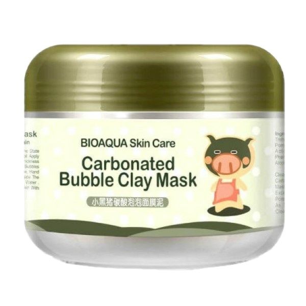 ماسک صورت بایو آکوا مدل Carbonated Bubble Mas حجم 100 میلی لیتر ماسک صورت بایو آکوا مدل Carbonated Bubble Mas حجم 100 میلی لیتر