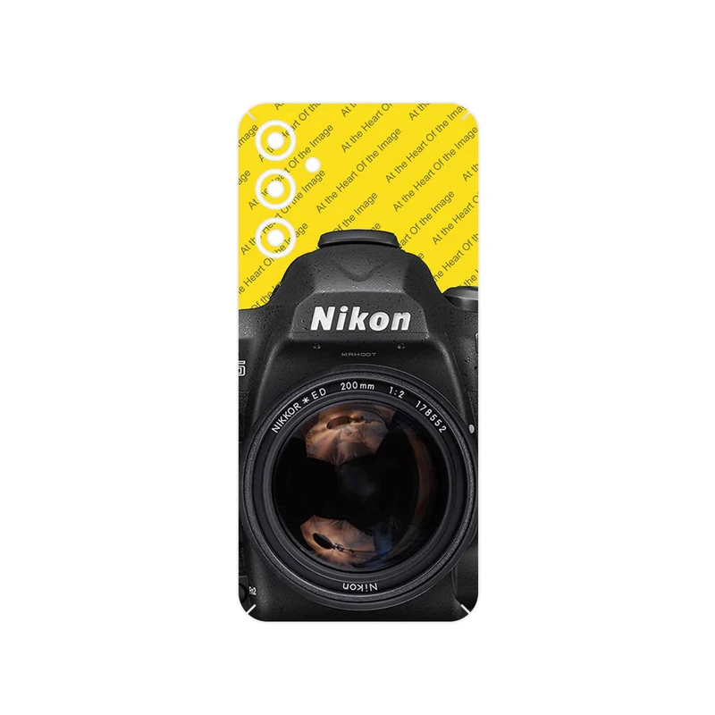 برچسب پوششی ماهوت مدل Nikon_Logo مناسب برای گوشی موبایل سامسونگ Galaxy M34 5G