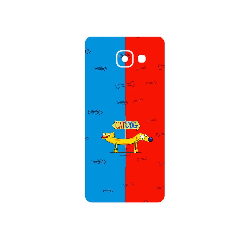 برچسب پوششی ماهوت مدل CatDog مناسب برای گوشی موبایل سامسونگ Galaxy A5 2016