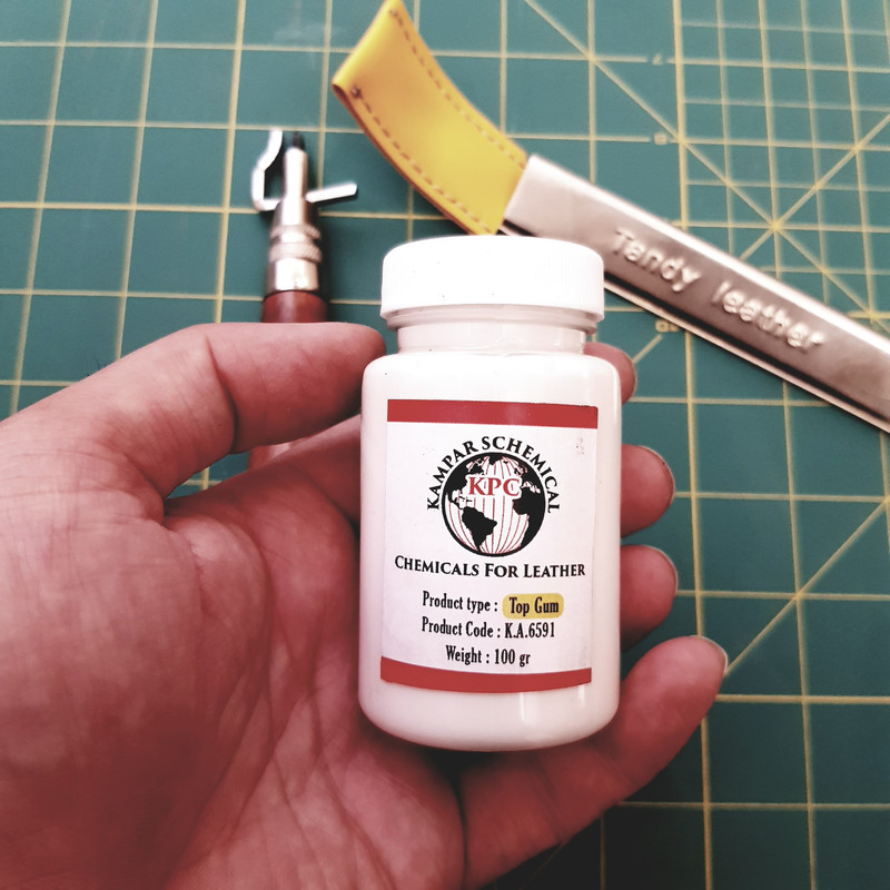 ابزار پرداخت لبه چرم مدل Top Gum کد 6591