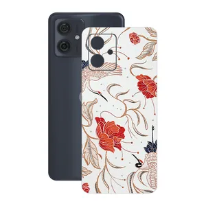 Remax cover sticker Leth model flower design suitable for Motorola Moto G54 mobile phone
