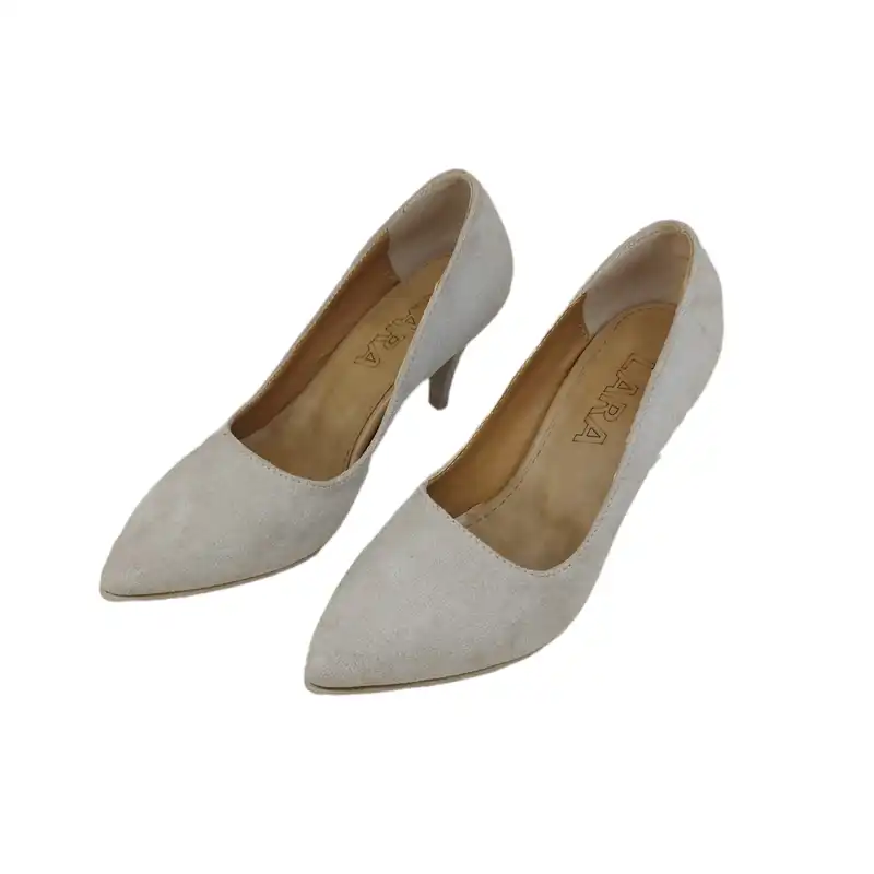 کفش زنانه مدل استلتو فرهاد سوییت رنگ کرم استخوانی