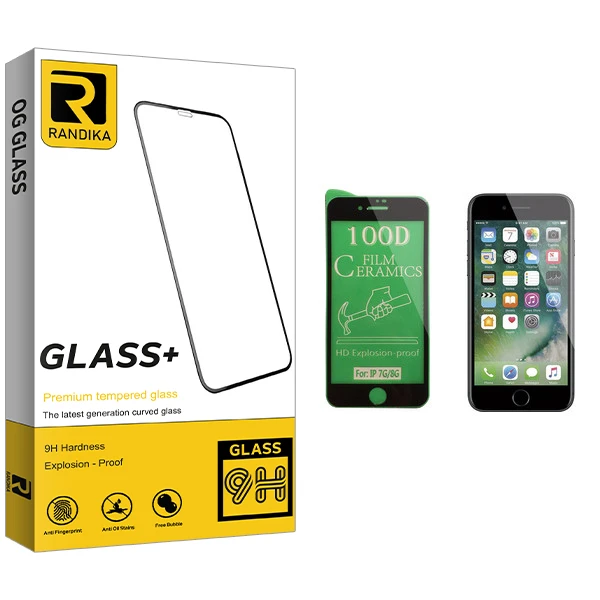 محافظ صفحه نمایش سرامیکی راندیکا مدل GLD مناسب برای گوشی موبایل اپل iPhone 7