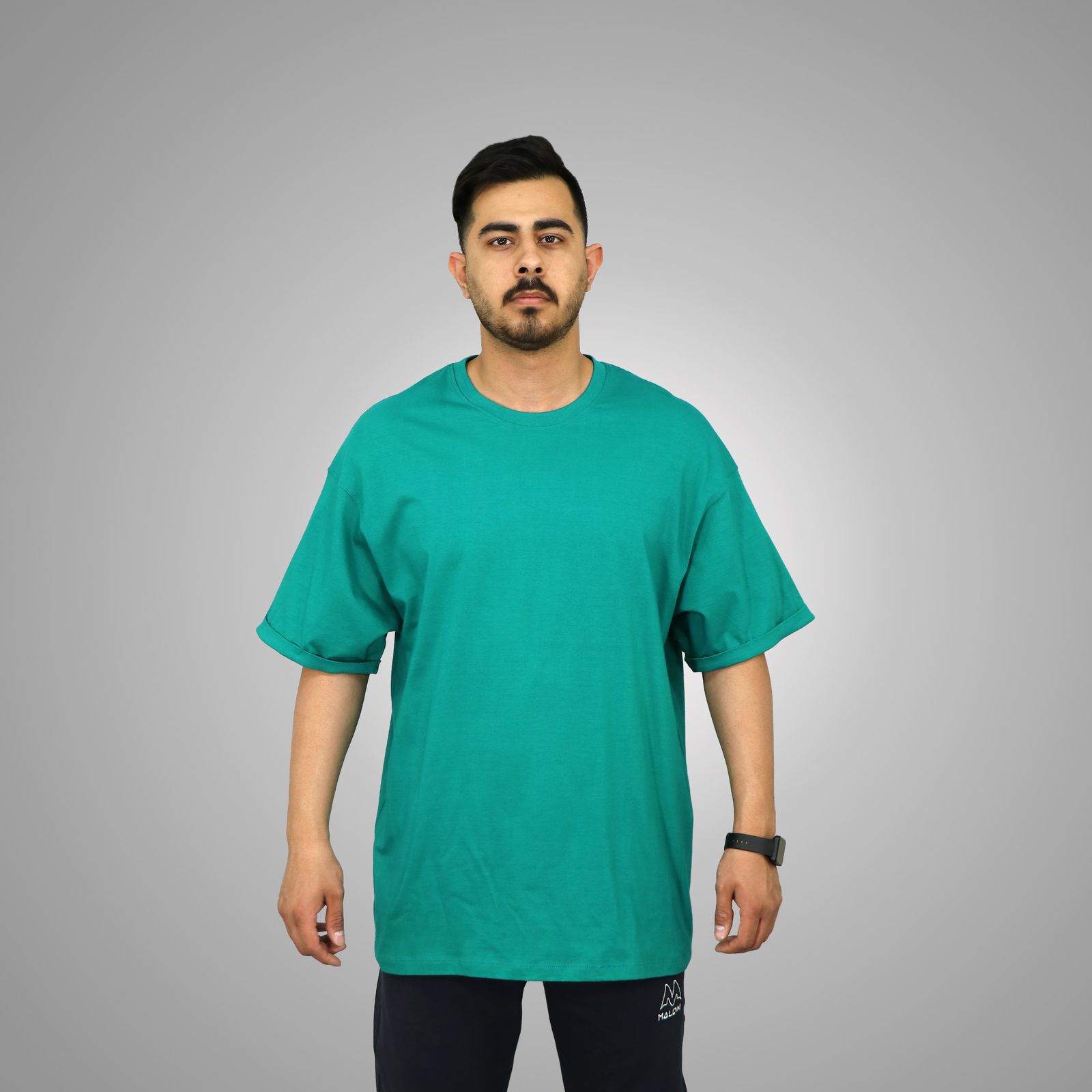 تی شرت اورسایز مردانه مالدینی مدل T-367 - - 1