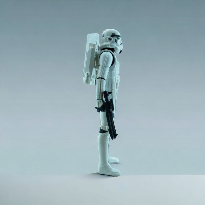 اکشن فیگور مدل جنگ ستارگان شخصیت استورم‌تروپرStormTrooper