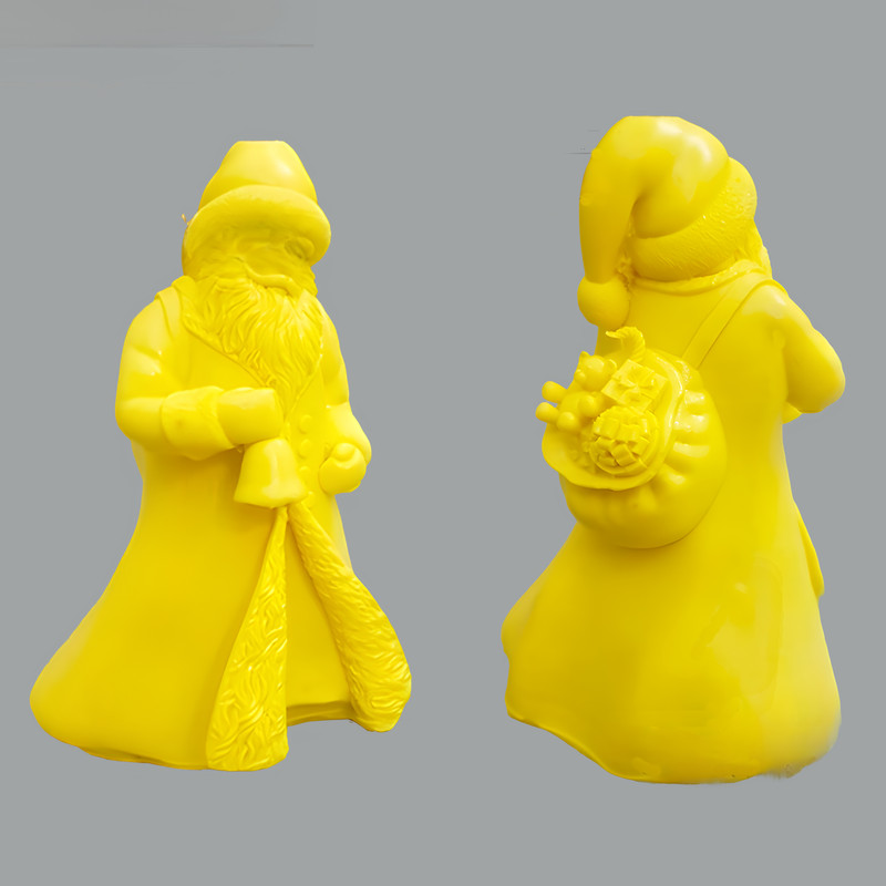 قالب شمع مدل بابانوئل پالتوپوش کد 06cm