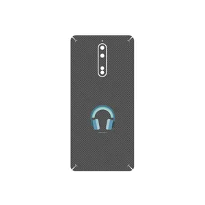 MAHOOT Minimal Headphone Icon Cover Sticker for Nokia 8